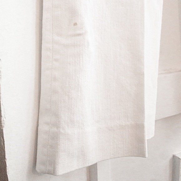 DVF Wide Leg White Pleated Pants Size 2 - Picture 7 of 7